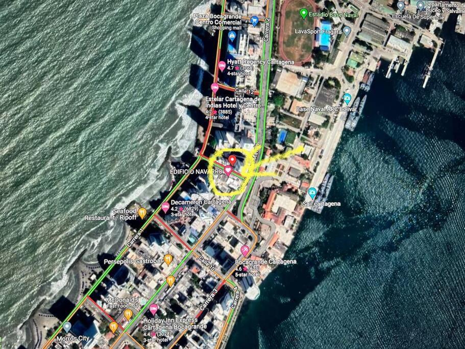 3C Studio W Fast Wifi Work While Enjoy Cartagena Lägenhet Exteriör bild